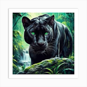 Black Panther Art Print