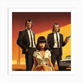 Pulp Fiction 7 Art Print