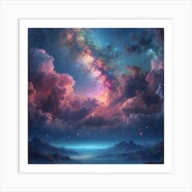 Milky Way Art Print