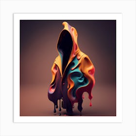 Dripping Hood Art Print