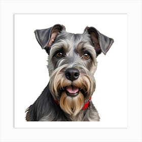 Schnauzer Art Print