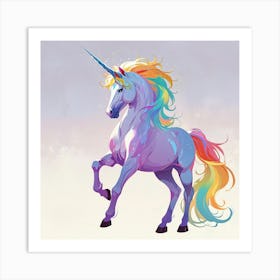 Unicorn 9 Art Print