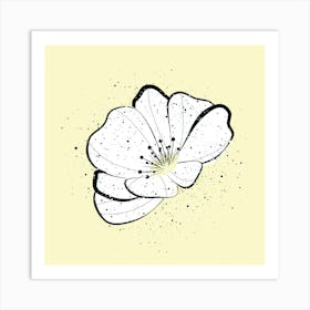 Yellow Bloom Art Print