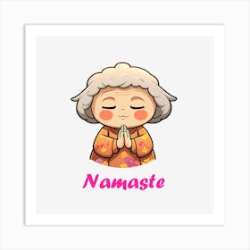 Namaste 1 Art Print