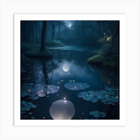 Beautiful Fantasy Landscape Art Print