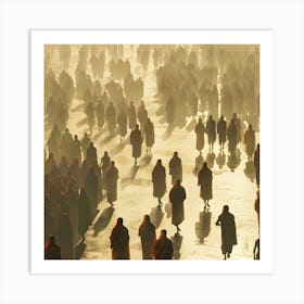 Buddhist Monks 10 Art Print