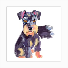 Miniature Schnauzer 02 Art Print