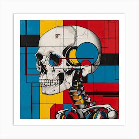 Skeleton 16 Art Print