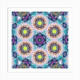 Psychedelic Mandala 38 Art Print