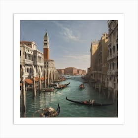 The Grand Canal Of Venice 2 Art Print