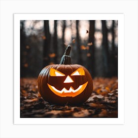 Halloween Pumpkin 9 Art Print