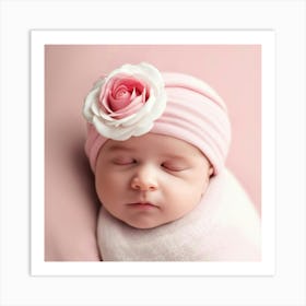 Newborn Portrait Art Print