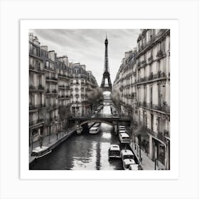 Paris Eiffel Tower Art Print