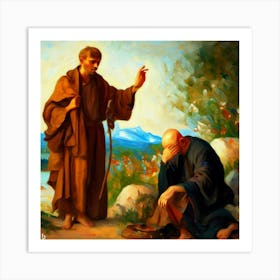 Saint Francis Of Assisi Art Print