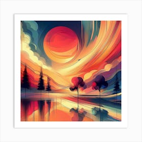 Abstract Painting Art Print