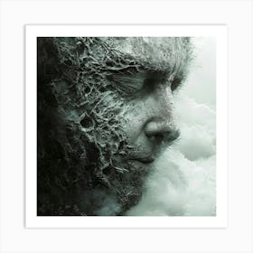 Man In The Clouds Art Print