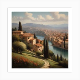 Tuscany Art Print