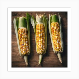 Corn On The Cob 16 Art Print