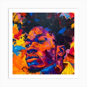 African American Man Inspiring Art Print