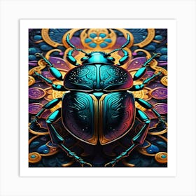 Beetle Art Print