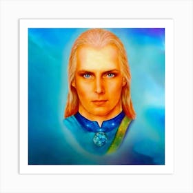 Ashtar Sheran Spaceship Commander In The Star Art Print