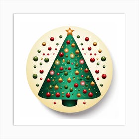 Christmas Tree Art Print