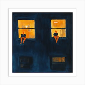 Neighbors Art Print