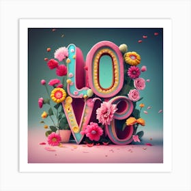 Love art Art Print