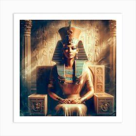 Cleopatra Portrait Artwork 71 Art Print