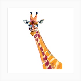 Giraffe 06 Art Print