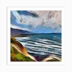 Scottish Highlands Seaside Series 1 Art Print