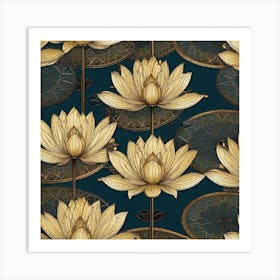 Lotus Flower 36 Art Print