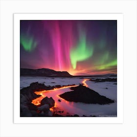 Aurora Borealis 190 Art Print