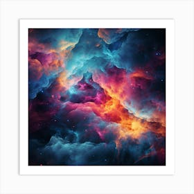 Nebula 10 Art Print