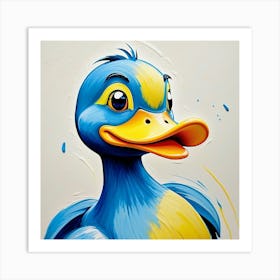 Duck Painting 9 Art Print