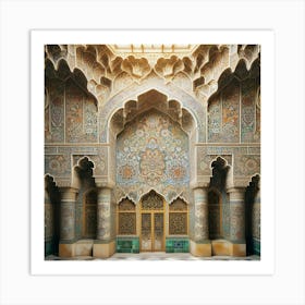 Iran Islamic Architecture Art Print