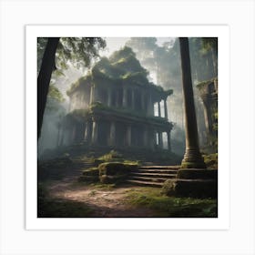 Temple Ruins Art Print