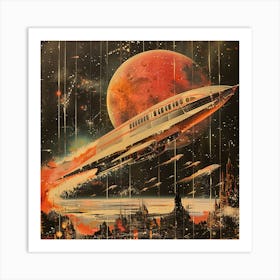 Spaceship 1 Art Print