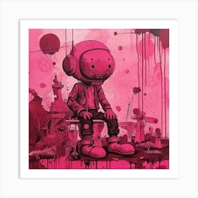 'Pink' Art Print