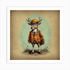 Deer Hunter 1 Art Print