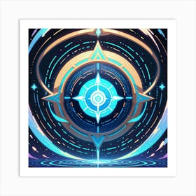 Compass Art Print