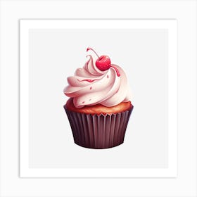 Cupcake Art Print