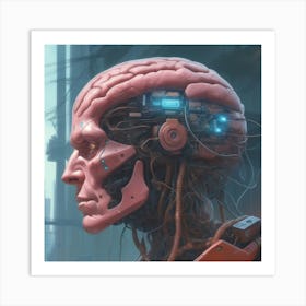 Cyborg 91 Art Print