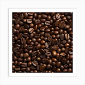 Coffee Beans 4 Art Print