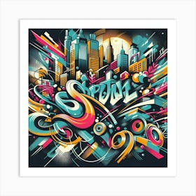 Graffiti Art Art Print