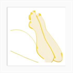 Yellow Legs Art Print