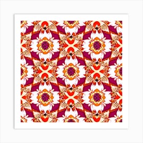 Floral Pattern Art Print