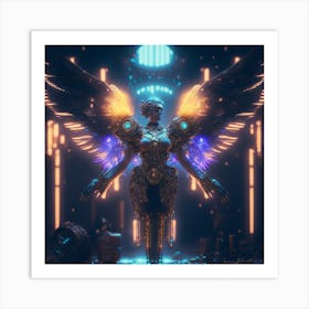 Angel Of Light 3 Art Print