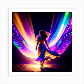 Angel Wings 8 Art Print