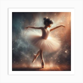 Ballerina In Tutu Poster